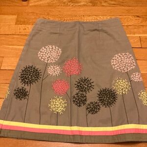 Boden Dandelion Midi Skirt (size 4 petite)